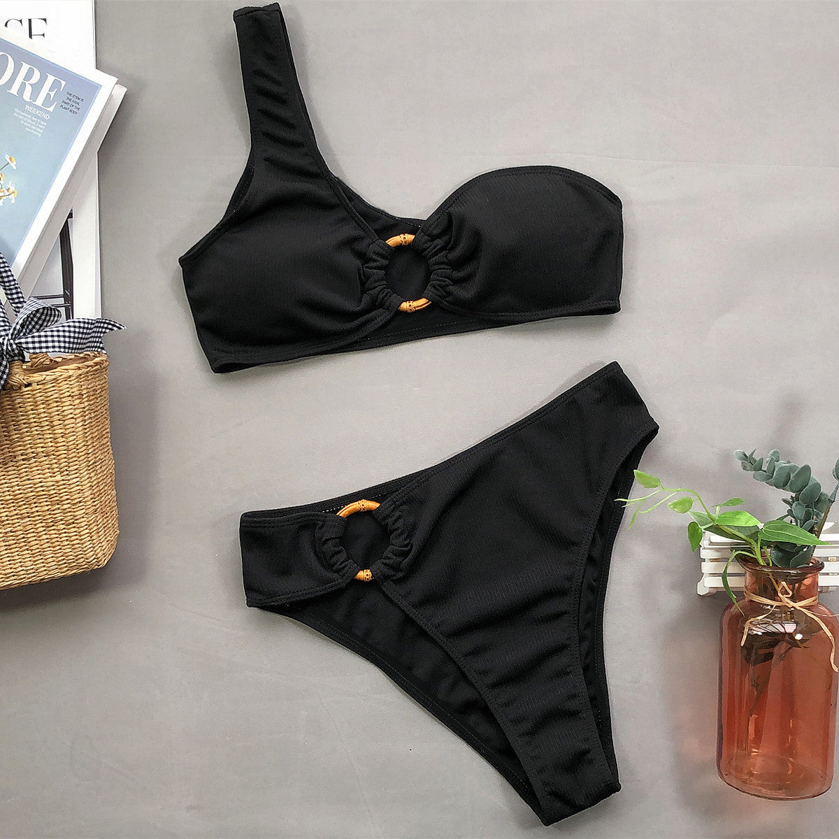 Monaco Cut-Out Bikini Set – Luxury Resort Swimwear